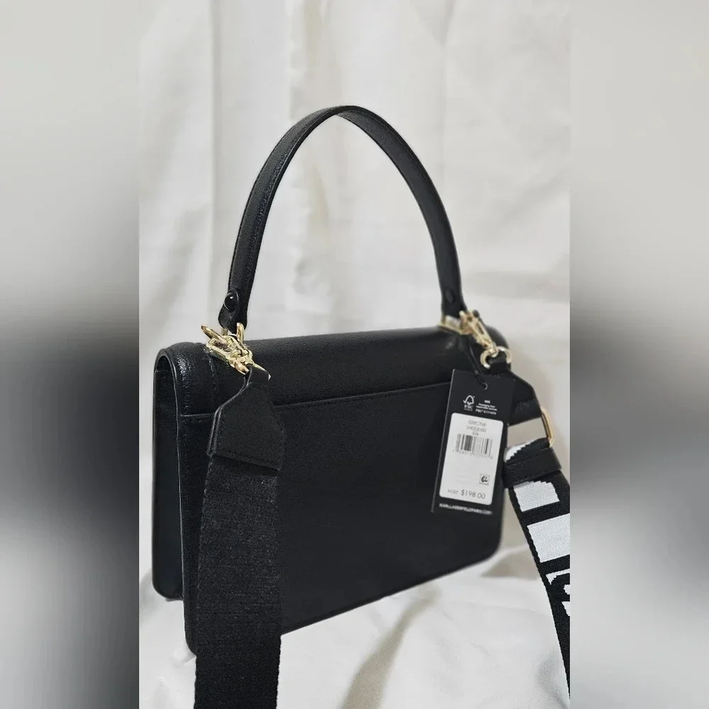 NWT KARL LAGERFELD PARIS CROSSBODY BAG - Picture 7 of 10